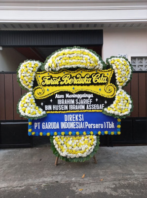 Papan Bunga Duka di Tapin Selatan