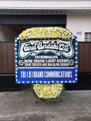 Papan Bunga Duka di Tapin Selatan